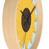 Sunflower Stitches Wall Clock
